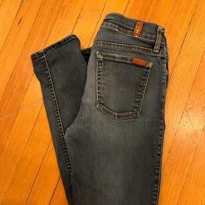 7 For All Mankind The Slim Cigarette Jean 29